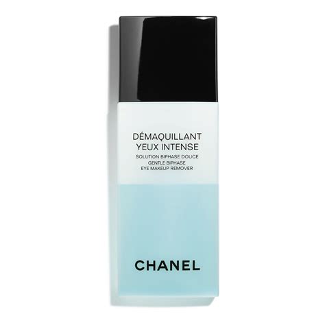 chanel demaquillant yeux intense|solution biphase douce chanel.